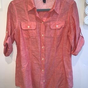 Banana Republic Women’s Woven Button Up